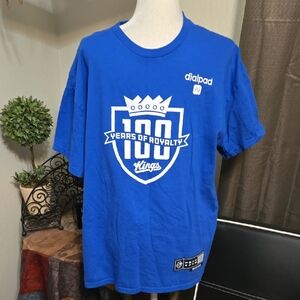 Royal Blue Sacramento Kings 100 Year Tee